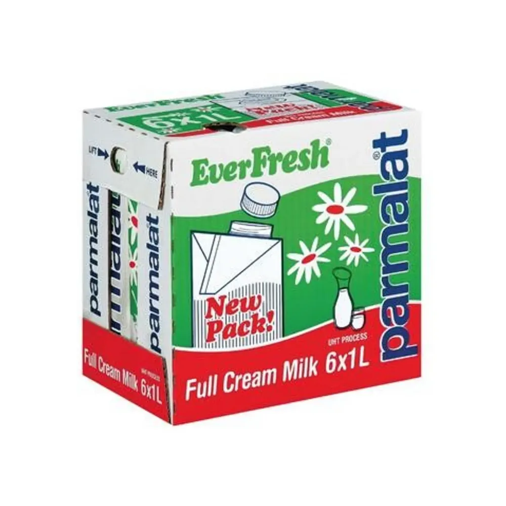 Parmalat Ever Fresh F/Cream Milk 1lt x 6