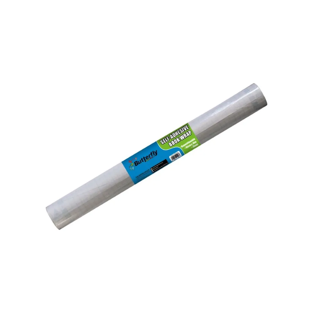 [6002242012067] Clear Adhesive (Fix Film) Roll 10m - Butterfly