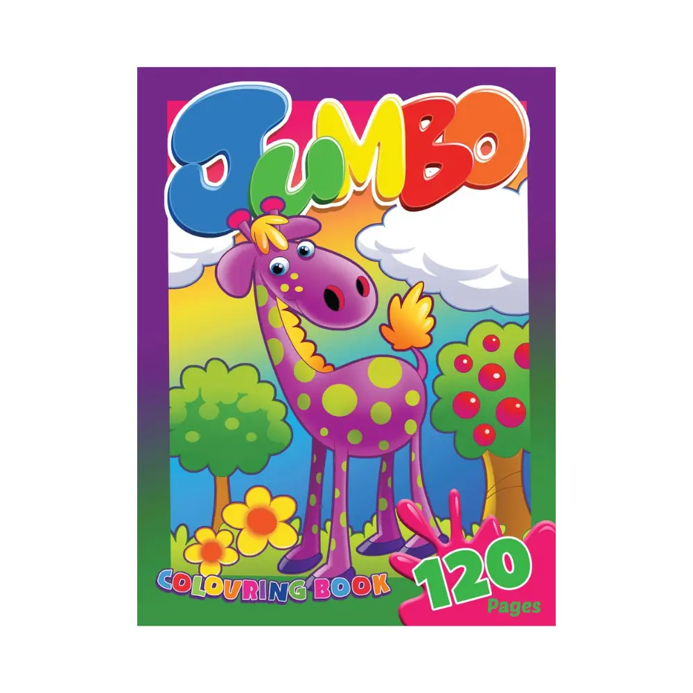Colouring Book 120p Jumbo - Butterfly