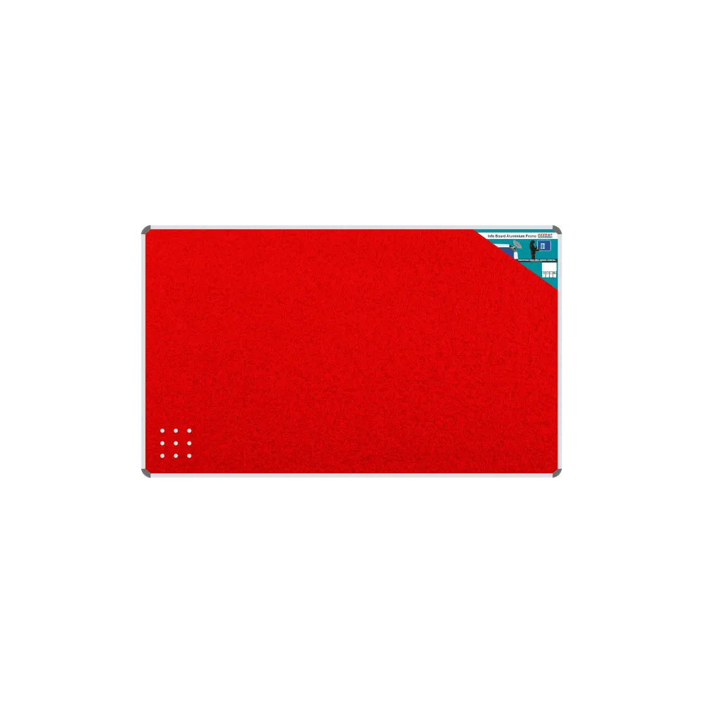 Info Board Aluminium Frame 1500x1200 Red - Parrot