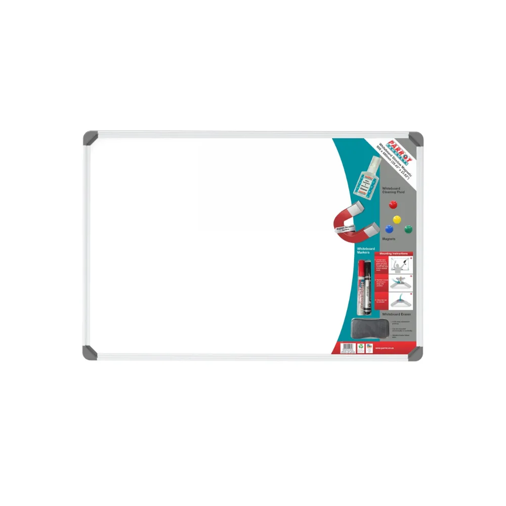 [6002305012348] Magnetic White board Slimline 900x600 retail - Parrot