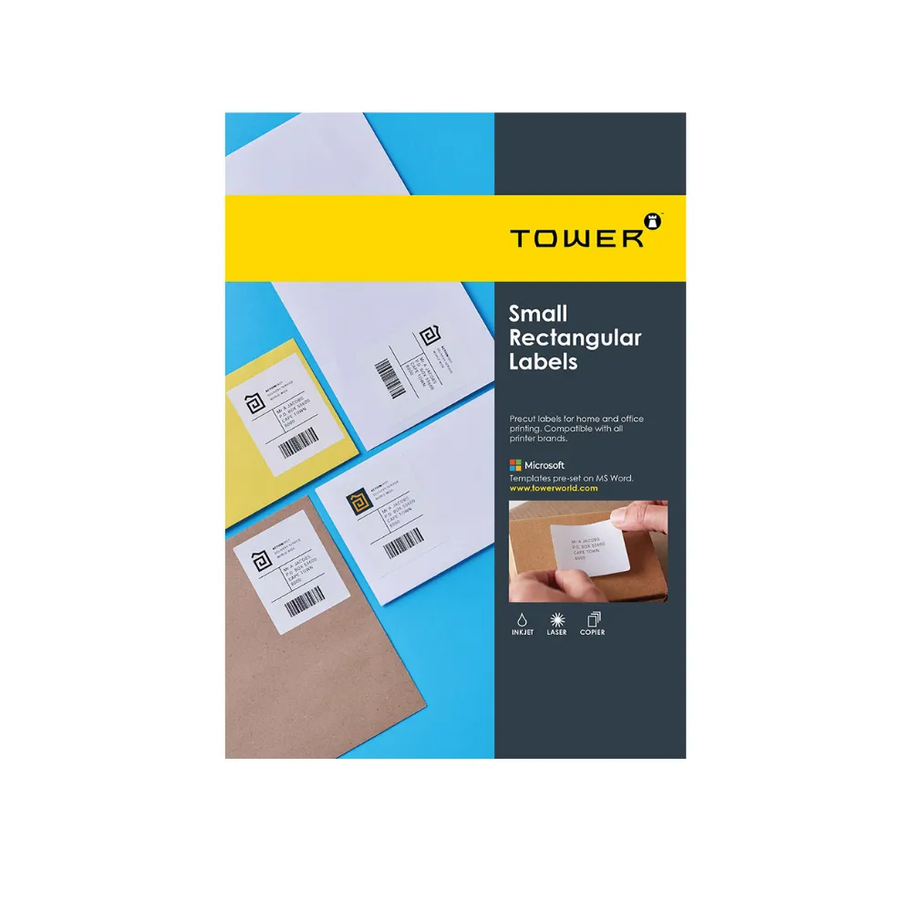 Label A4 W100 Mailing White - Tower 