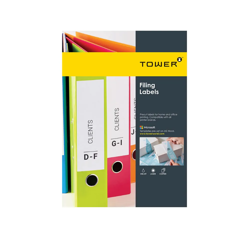 Label A4 W330 200x60 - Tower 