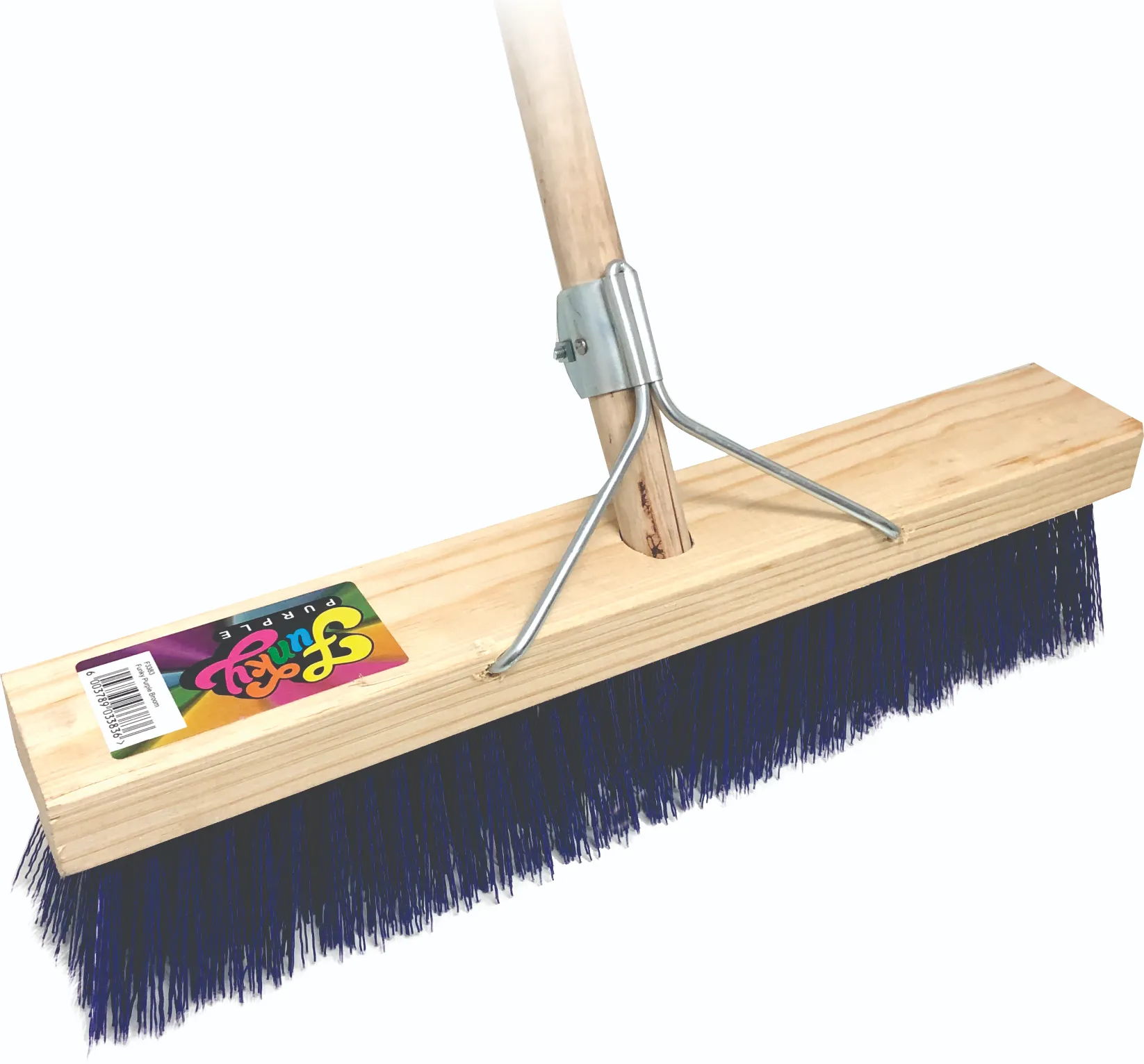 [6003789033836] Broom Funky Purple 460mm