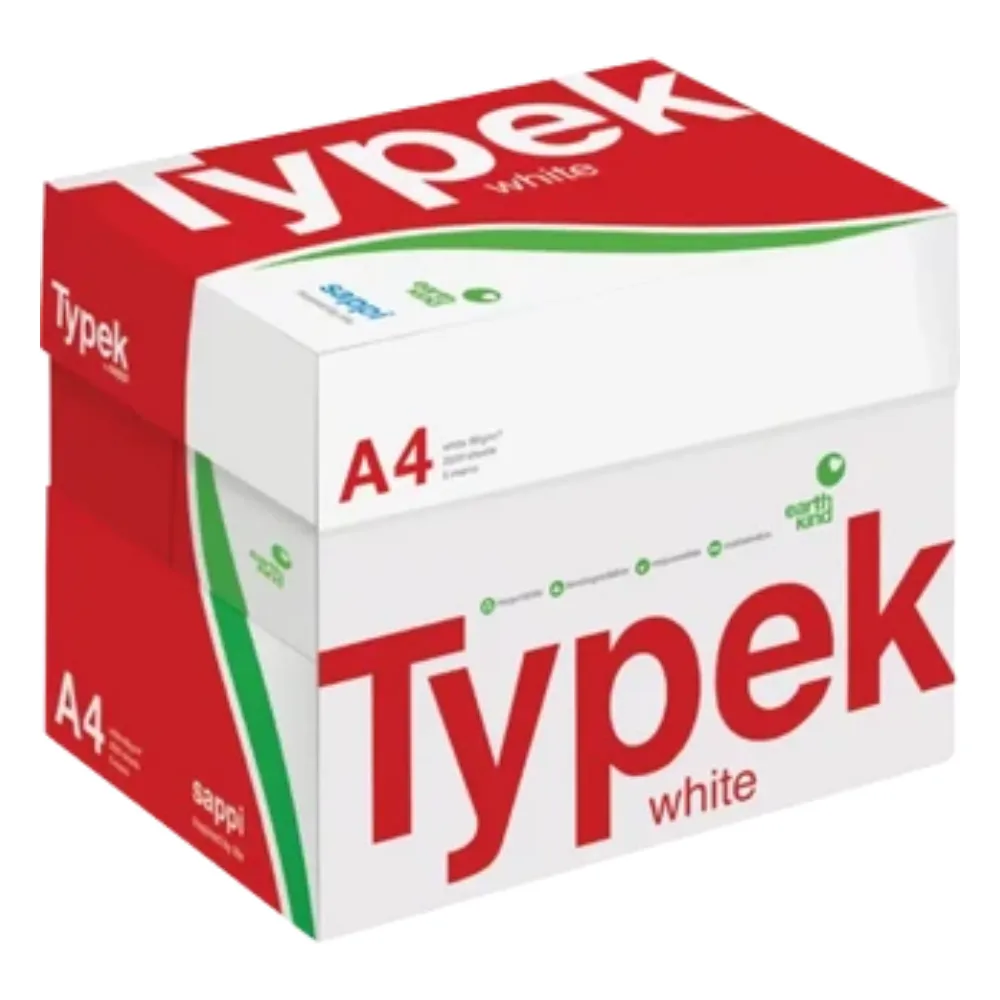 Paper Typek A4 80gsm Box 5 ream