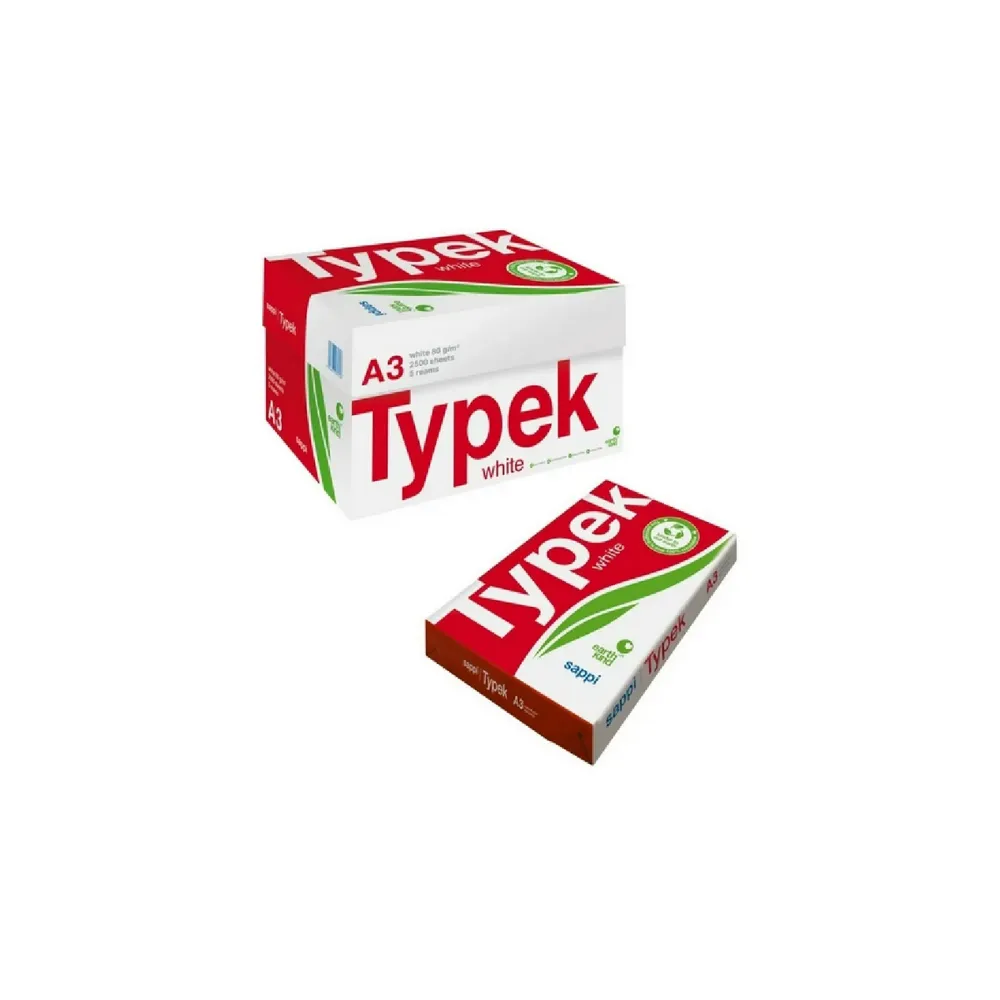 Paper Typek A3 80gsm Box 5 ream