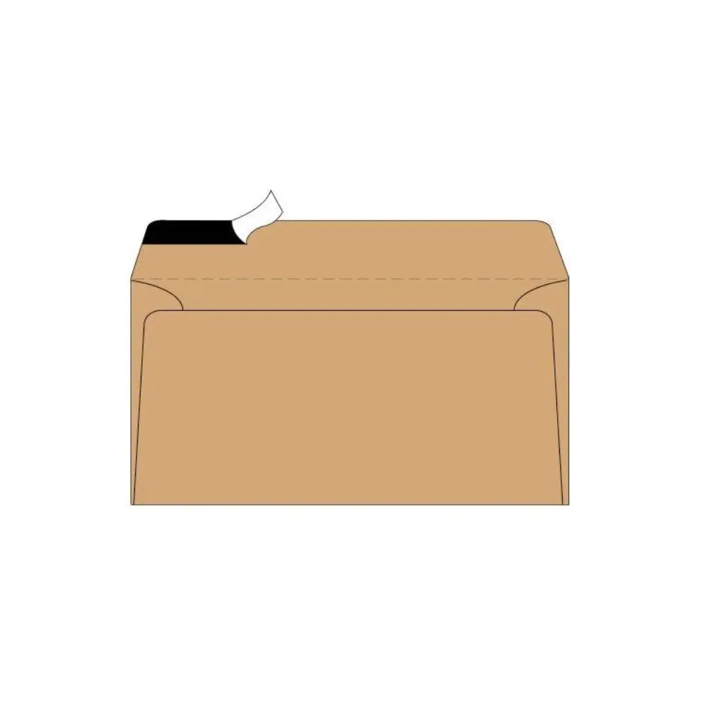 Envelope 110x220 Brown Simpli-Stik 0145