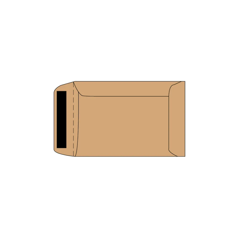 Envelope 83 x 67 Seed bag no.1 brown 8011