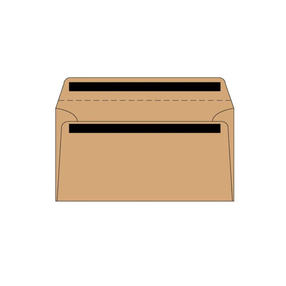 Envelope 110x220 brown K/S 1111
