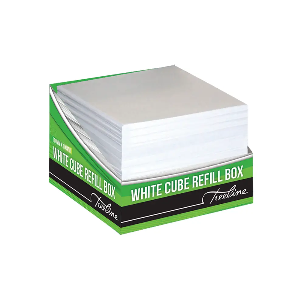 [6007652000185] Cube Refills White Boxed - Treeline