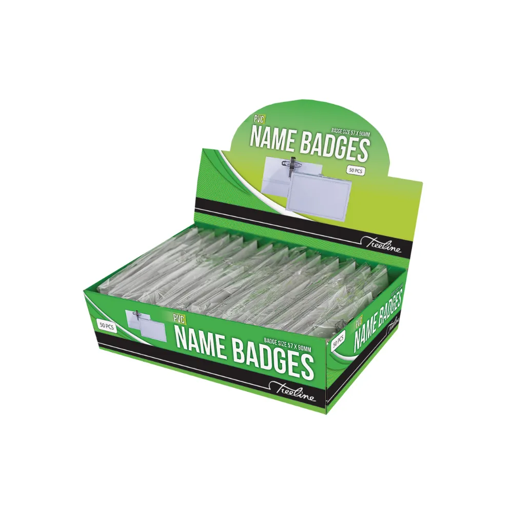 [6007652002059] Name badges - Treeline