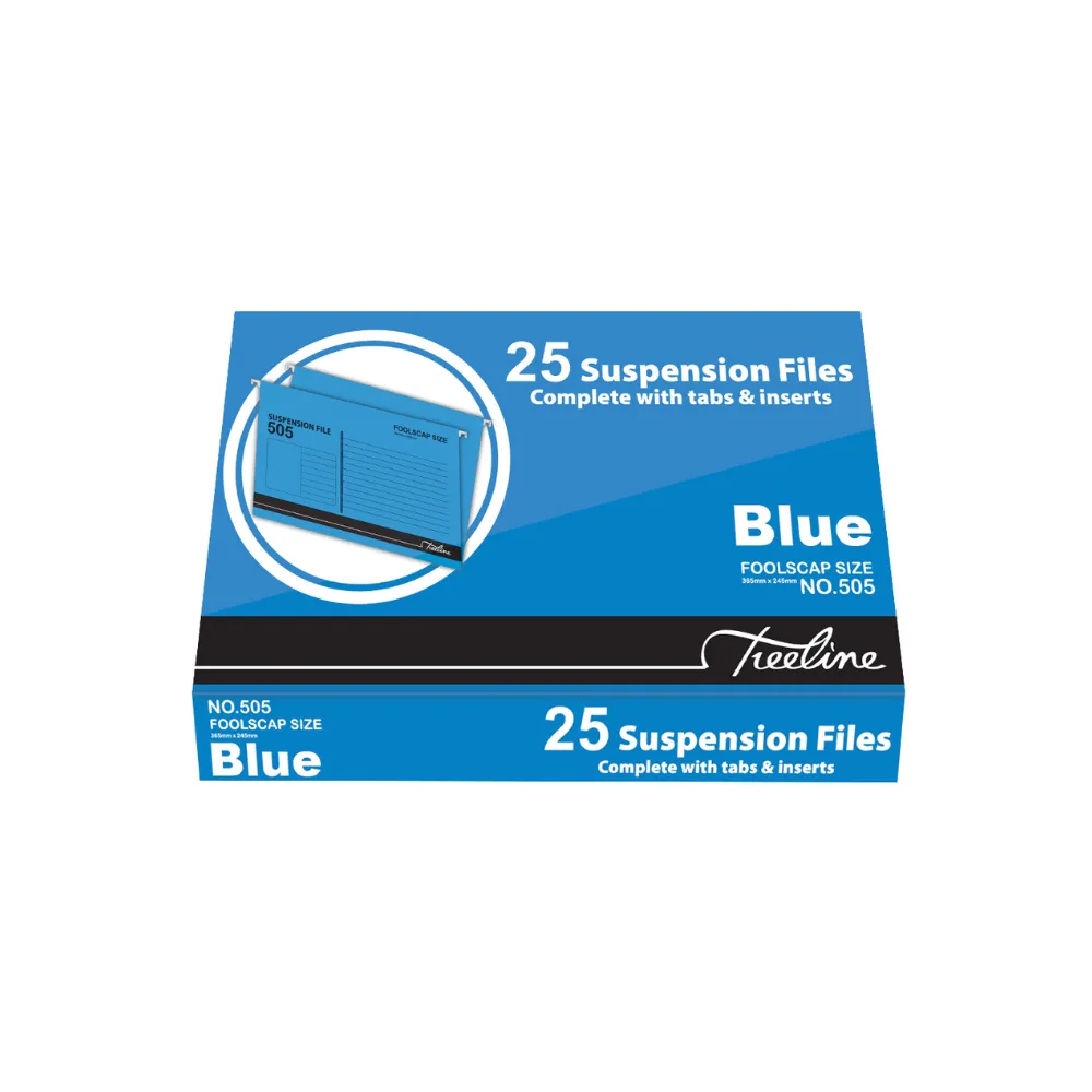 [6007652002530] Suspension File F/S Blue 505 - Treeline