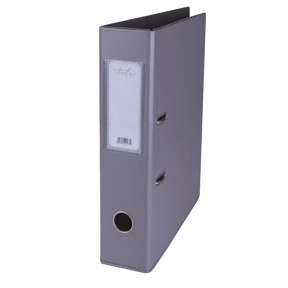File Lever Arch Grey PVC-70 - Treeline