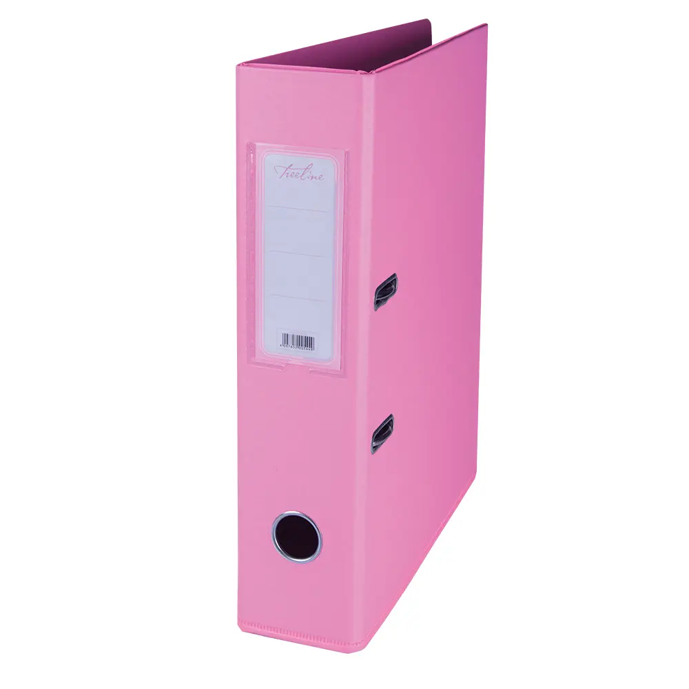 [6007652005449] File Lever Arch Light Pink PVC-70 - Treeline
