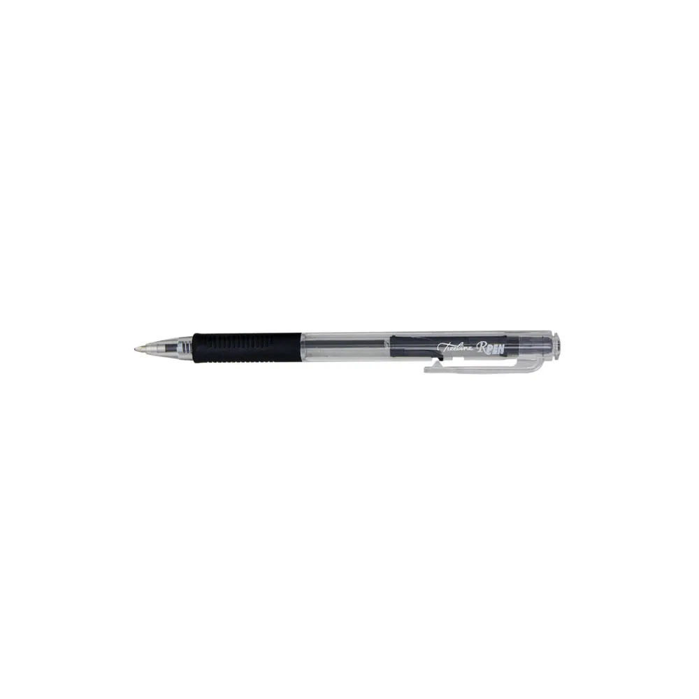 [6007652007849] Pen Ball Retractable R-pen Black - Treeline