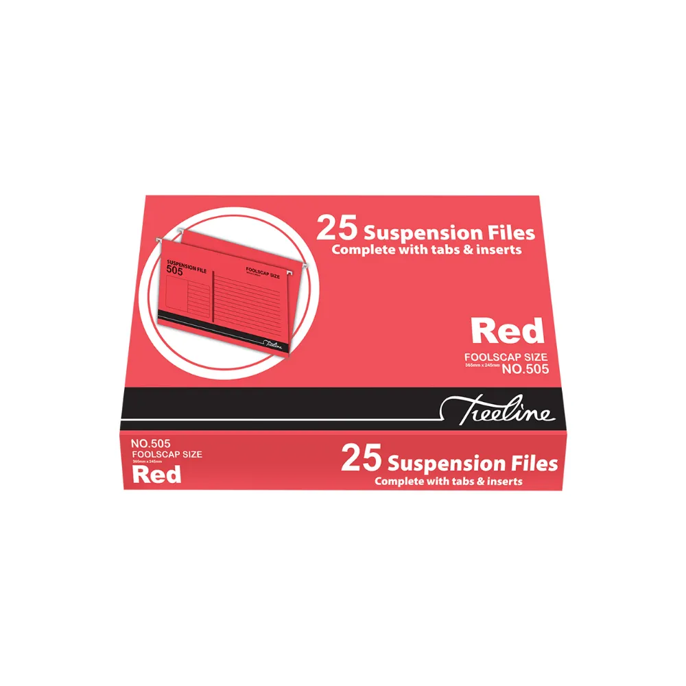 Suspension File F/S Red 505 - Treeline 
