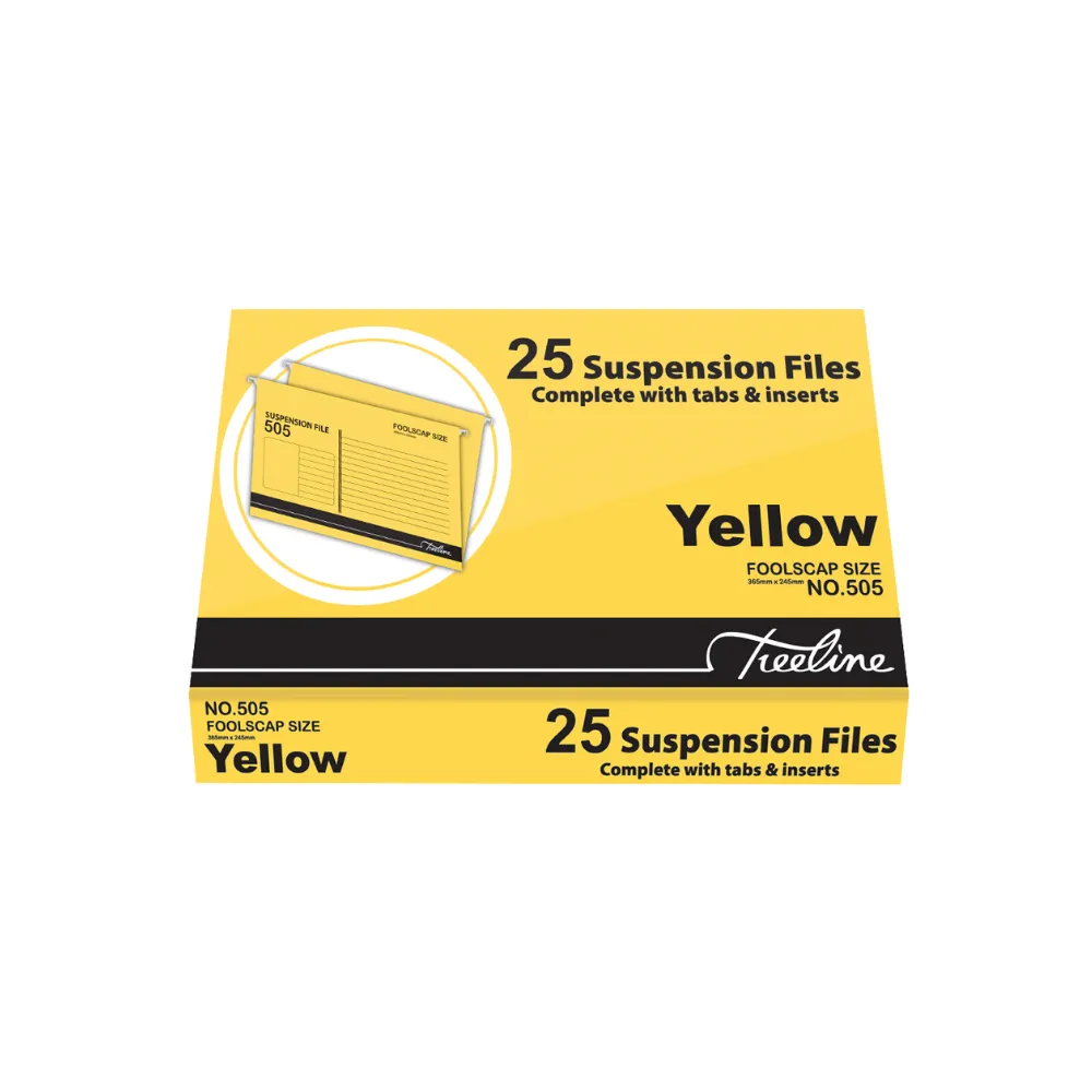 Suspension File F/S Yellow 505 - Treeline