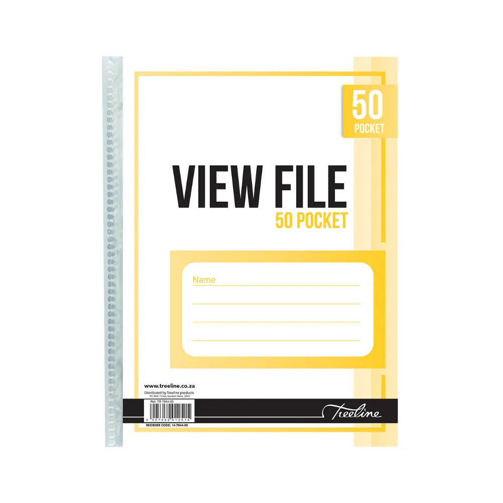 [6007652012515] View File A4 50 Pocket - Treeline