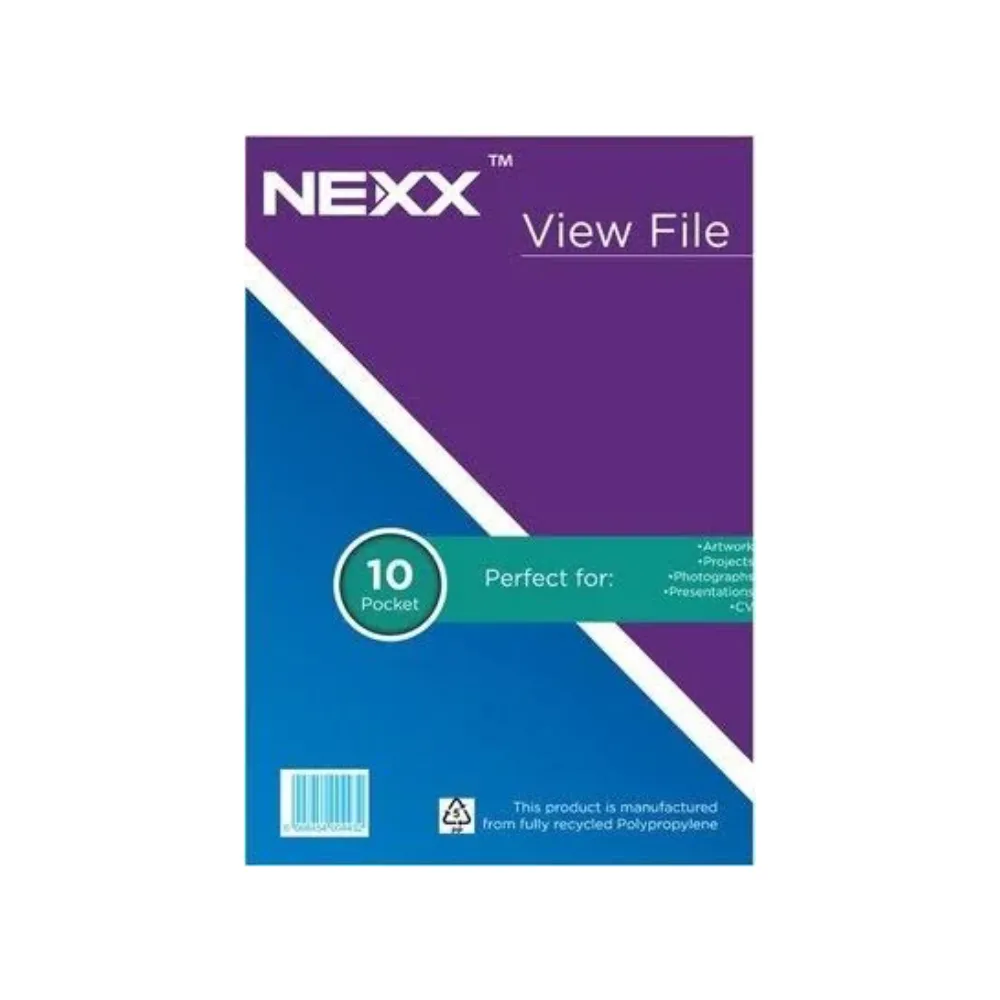 [6007749002498] View File A4 10 Pocket - Nexx