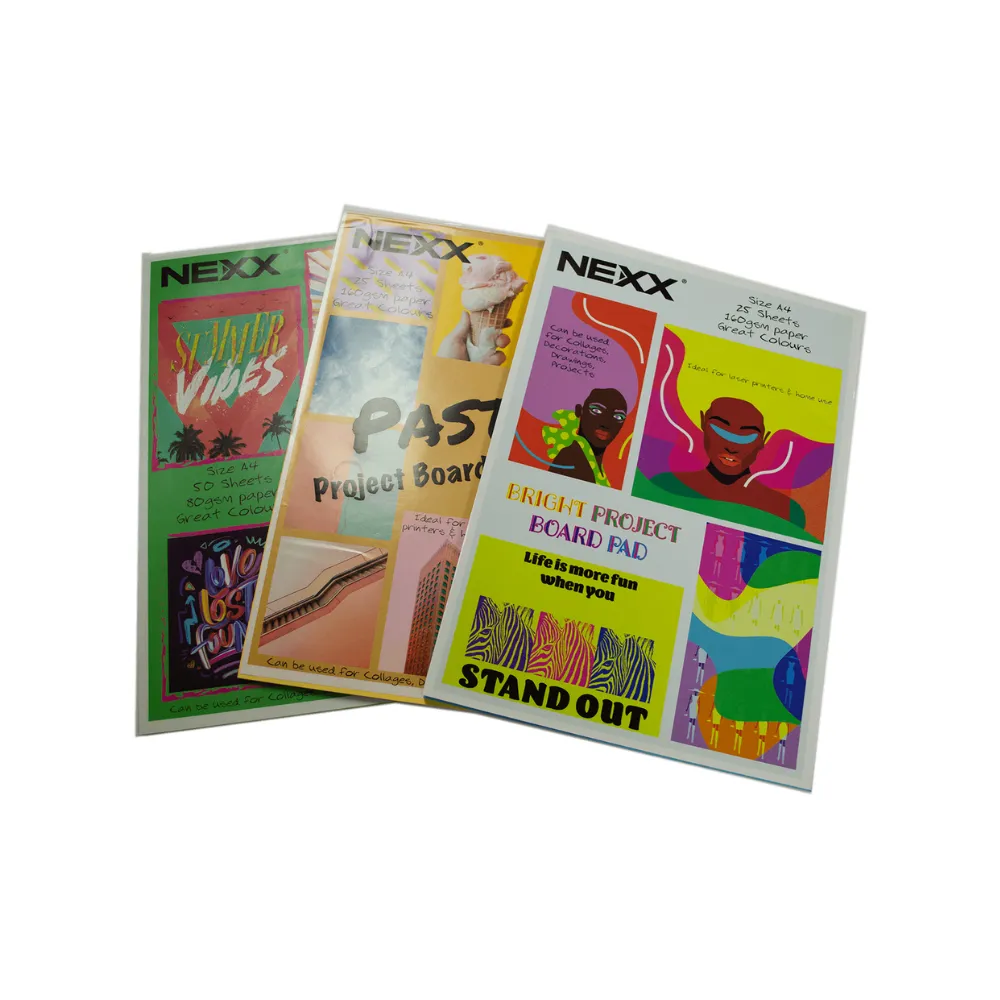 [6007749004935] Paper Pad A4 Bright Project 50`s - Nexx