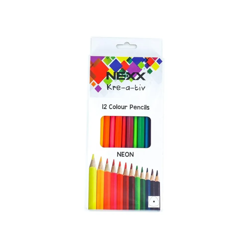 Disc - Pencil Colouring 12`s Long - Nexx 