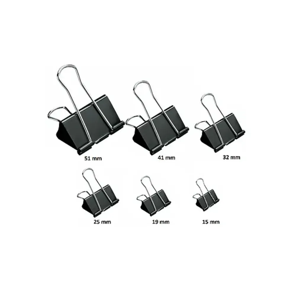 Clips Foldback 19mm 12pcs - Nexx