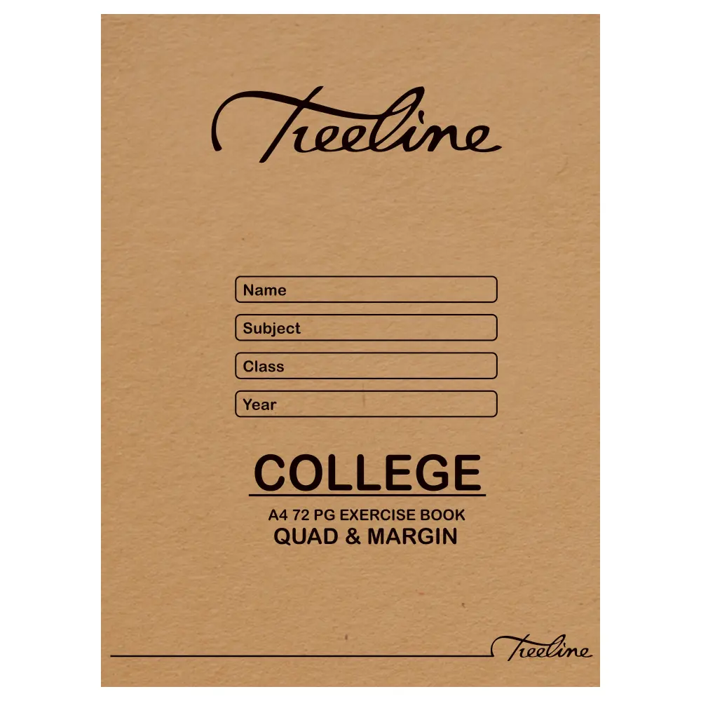 [6008454000076] Book A4 72p Q/M - Treeline