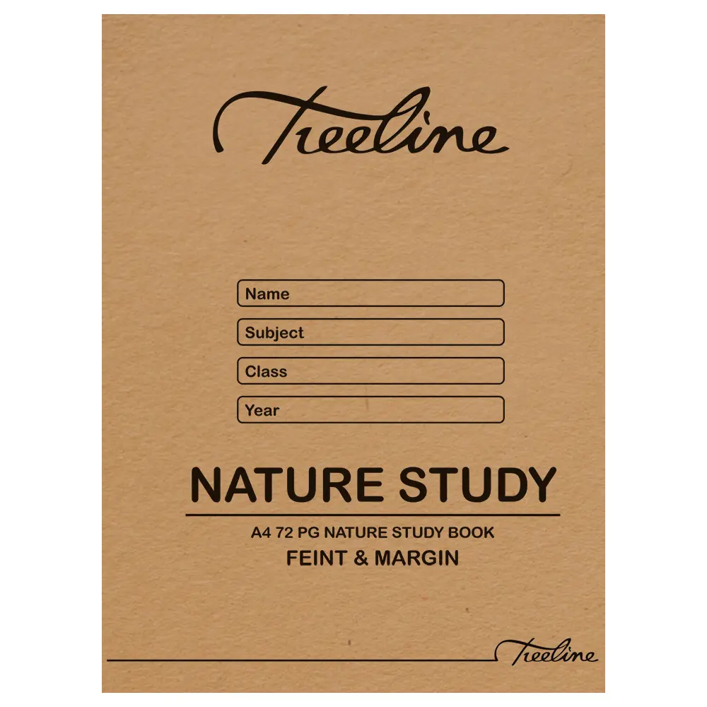 [6008454000168] Book A4 72p Nature Study - Treeline