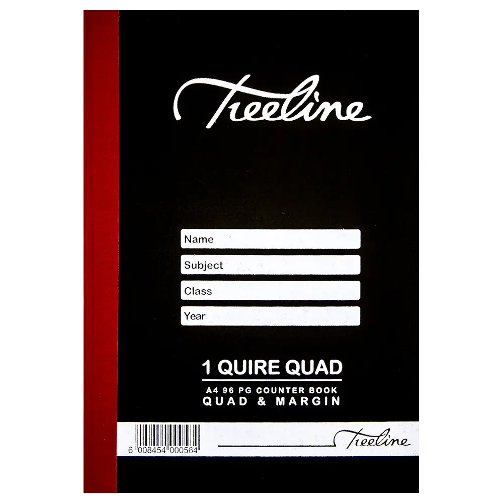 Book A4 96p Q/M - Treeline