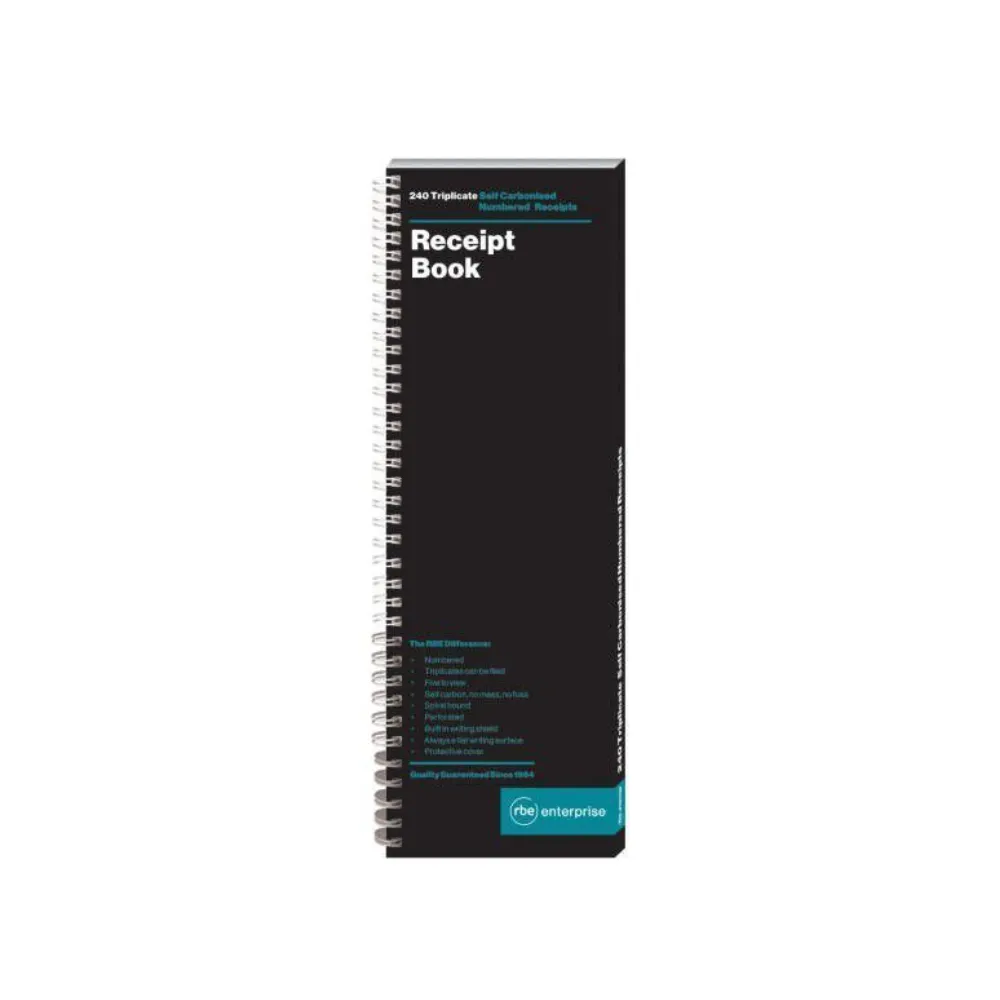 Book Receipt Duplicate 5 to View S/carb - RBE