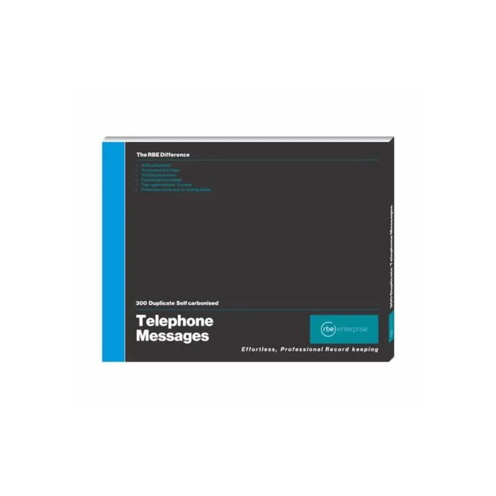 [6008496004629] Book Telephone Messages - RBE