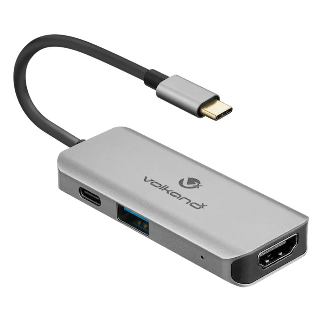 Adapter 3-in-1 Type-C Volkano X
