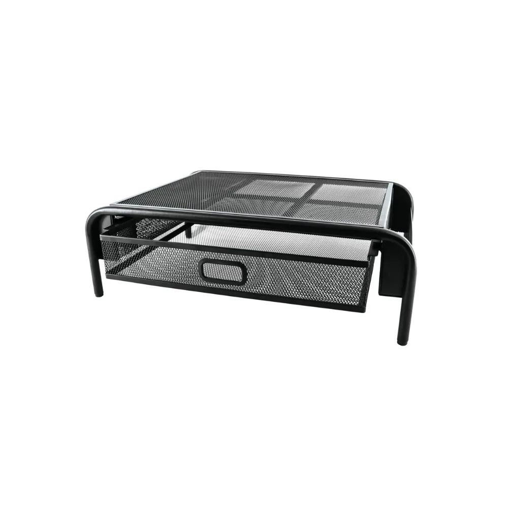 [6009548805539] Monitor Stand Black 1 drawer M710 - SDS