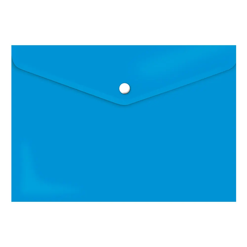 Folder Carry Plastic A4 Azure Blue - Treeline