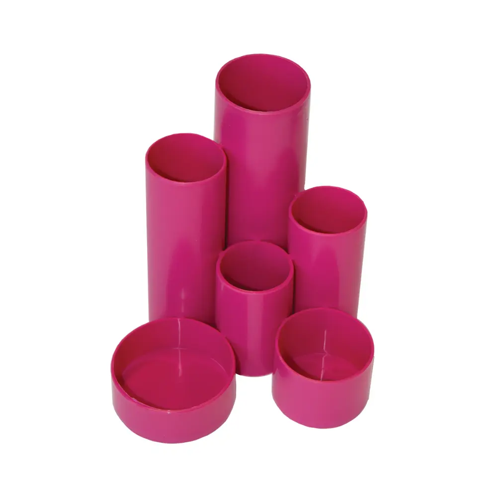[6009548813657] Desk Organiser Hot Pink - Treeline 