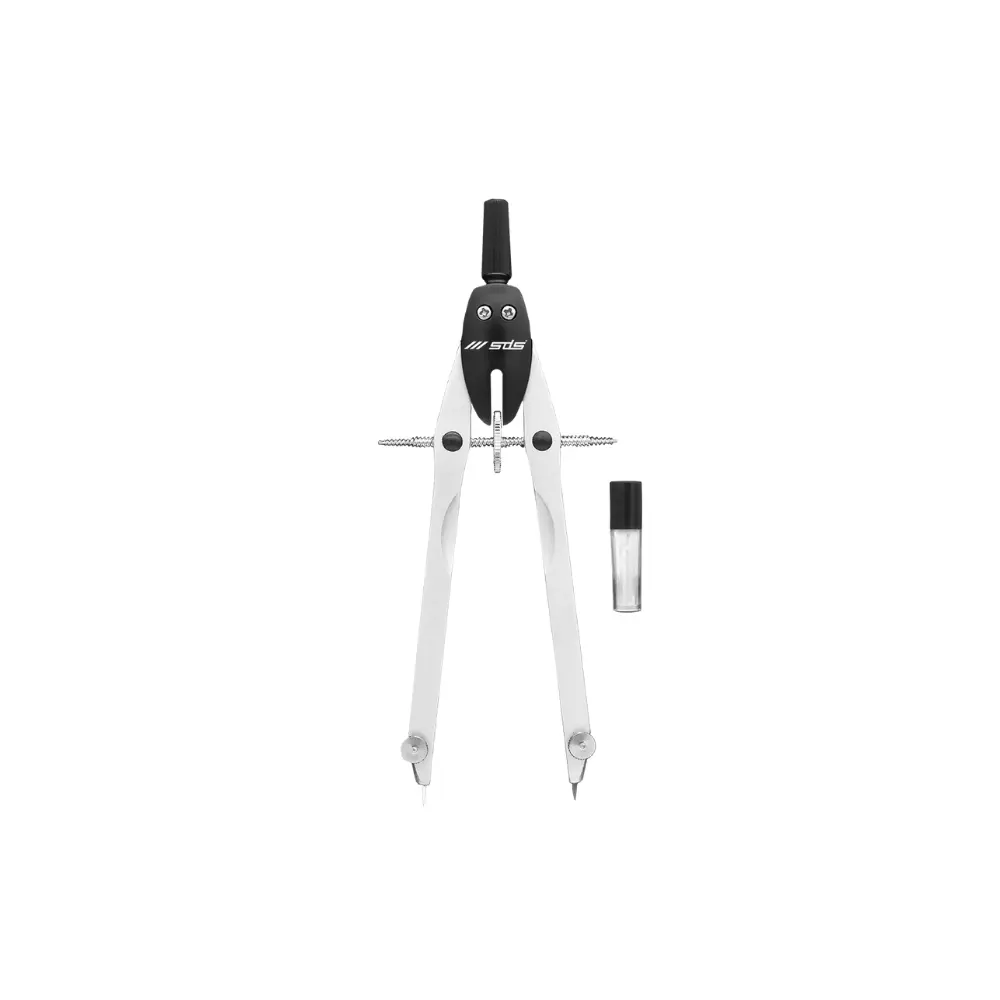 [6009548818553] Bow Compass Set Metal Black - SDS