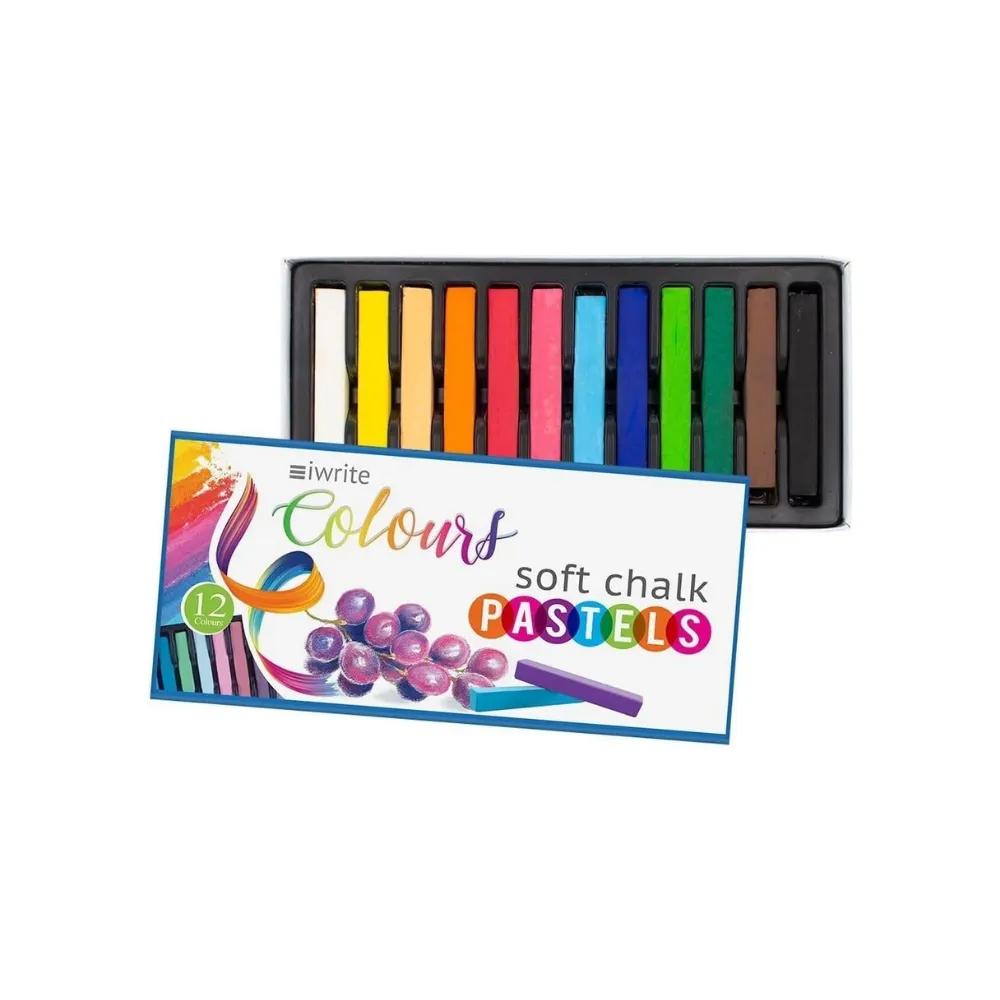 Chalk Pastel Soft 12`s - iWrite