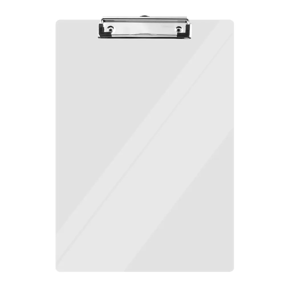 [6009548822758] Clipboard Translucent Clear A4 - Treeline 