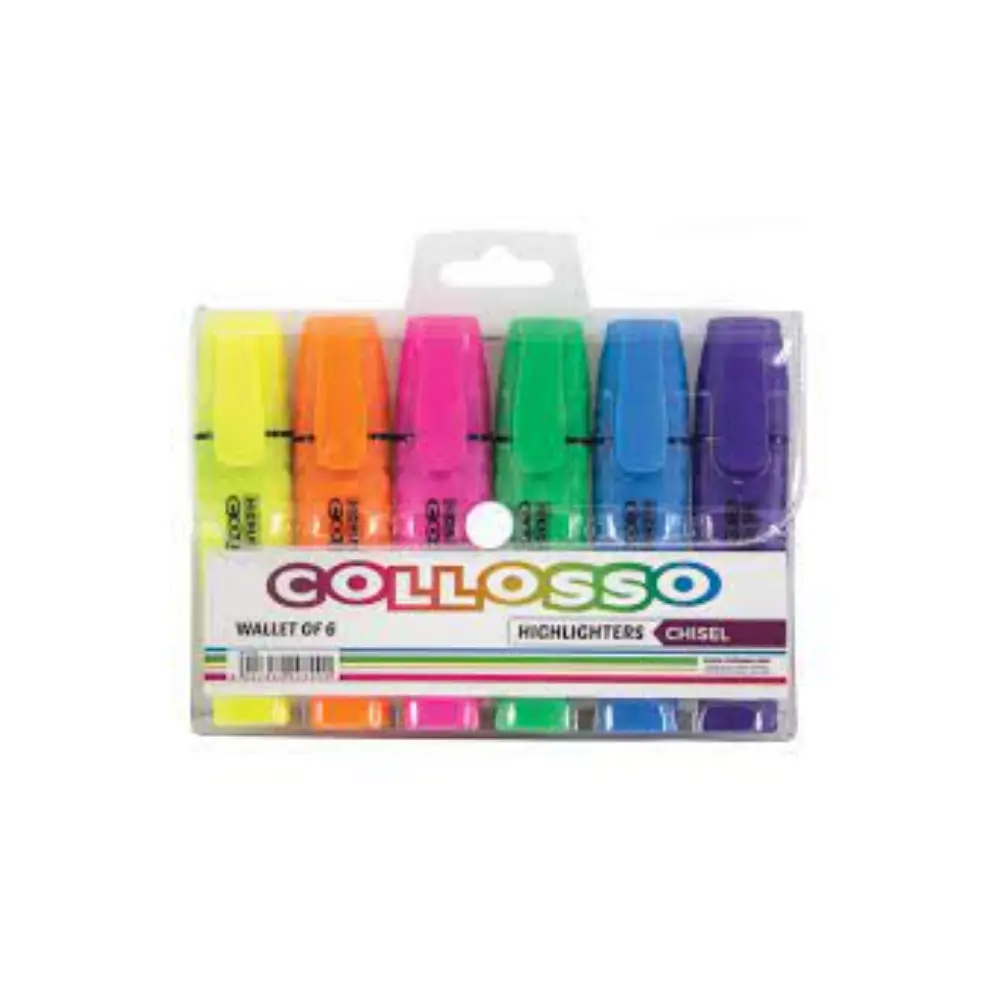 Highlighter Pastel 6`s - Collosso