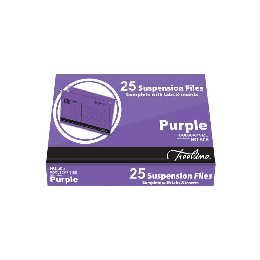 Suspension File F/S Purple 505 - Treeline
