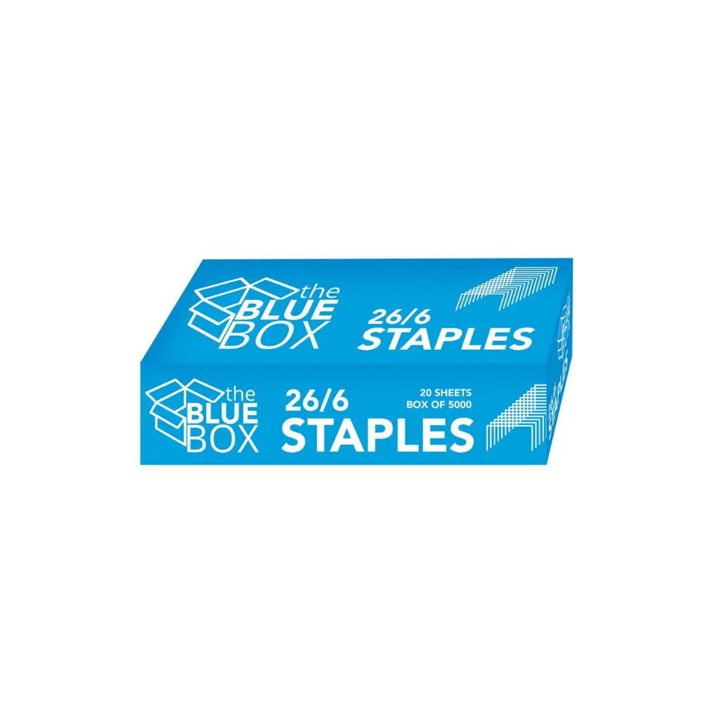 [6009548859112] Staples 26/6 - Blue Box
