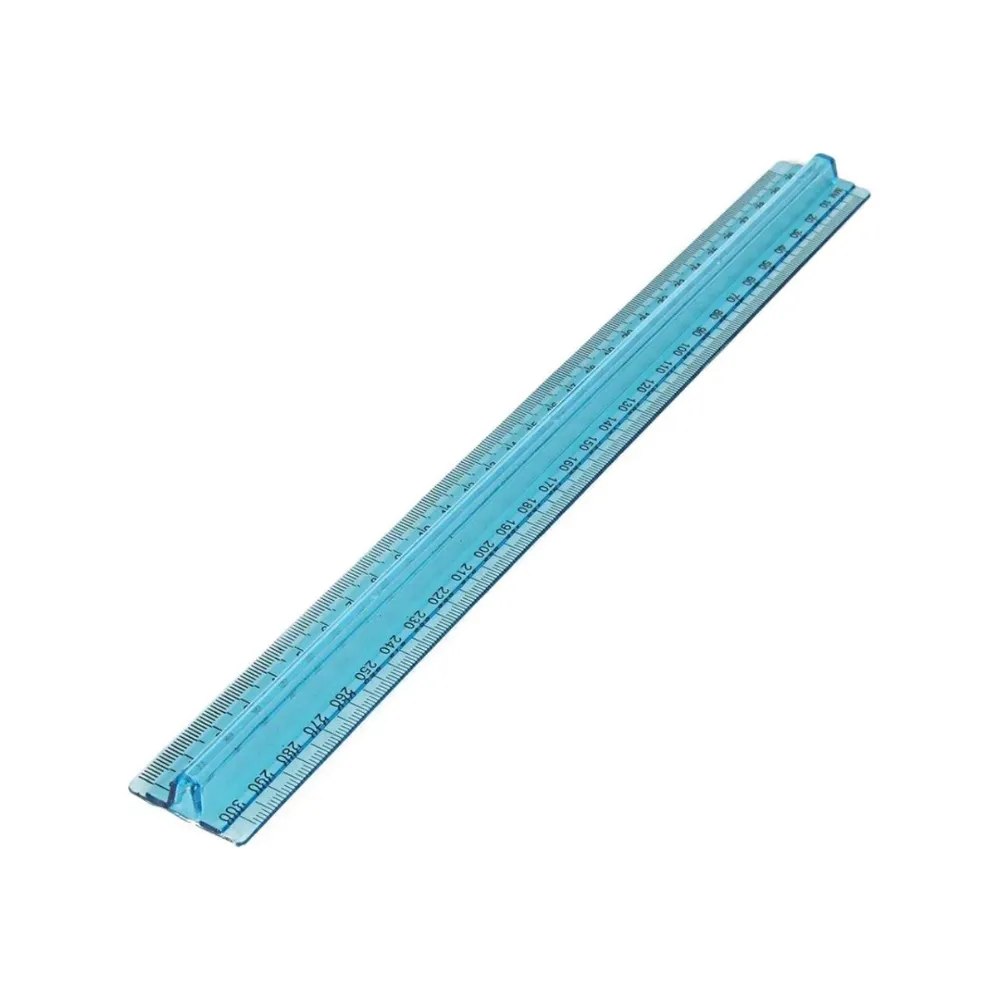 [6009608641596] Ruler 30cm Finger Grip - Marlin