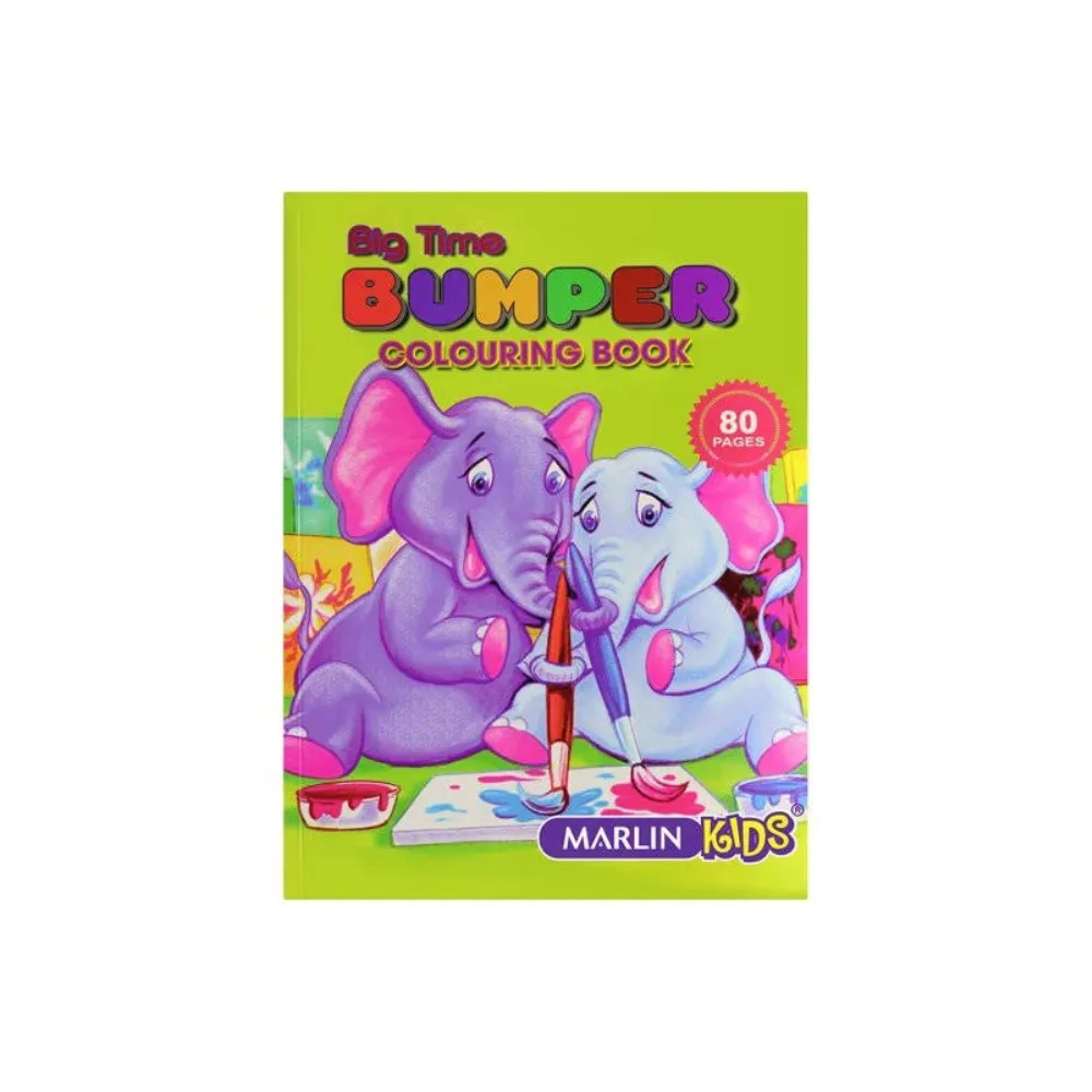 Book Colouring 80p Big Time Bumper - Marlin 