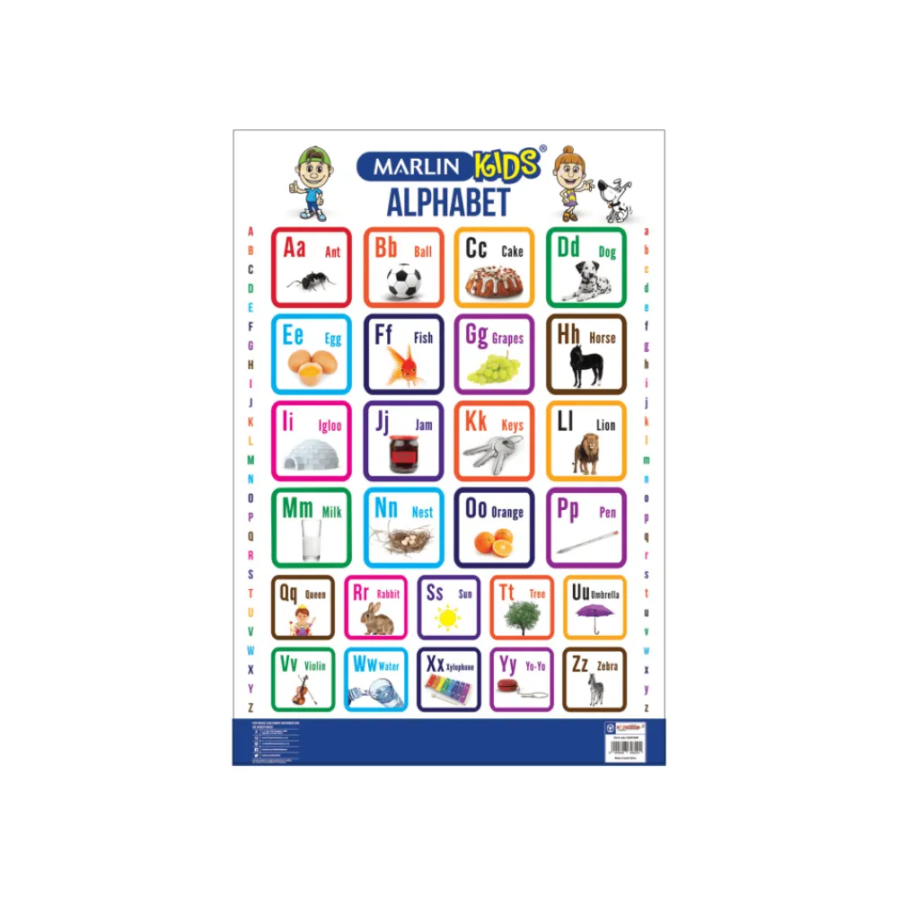 [6009608646294] Chart Kids Alphabet - Marlin 
