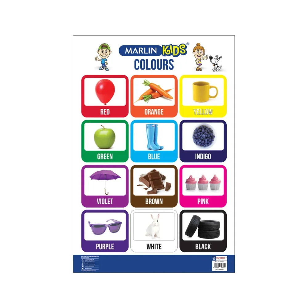 Chart Kids Colours - Marlin