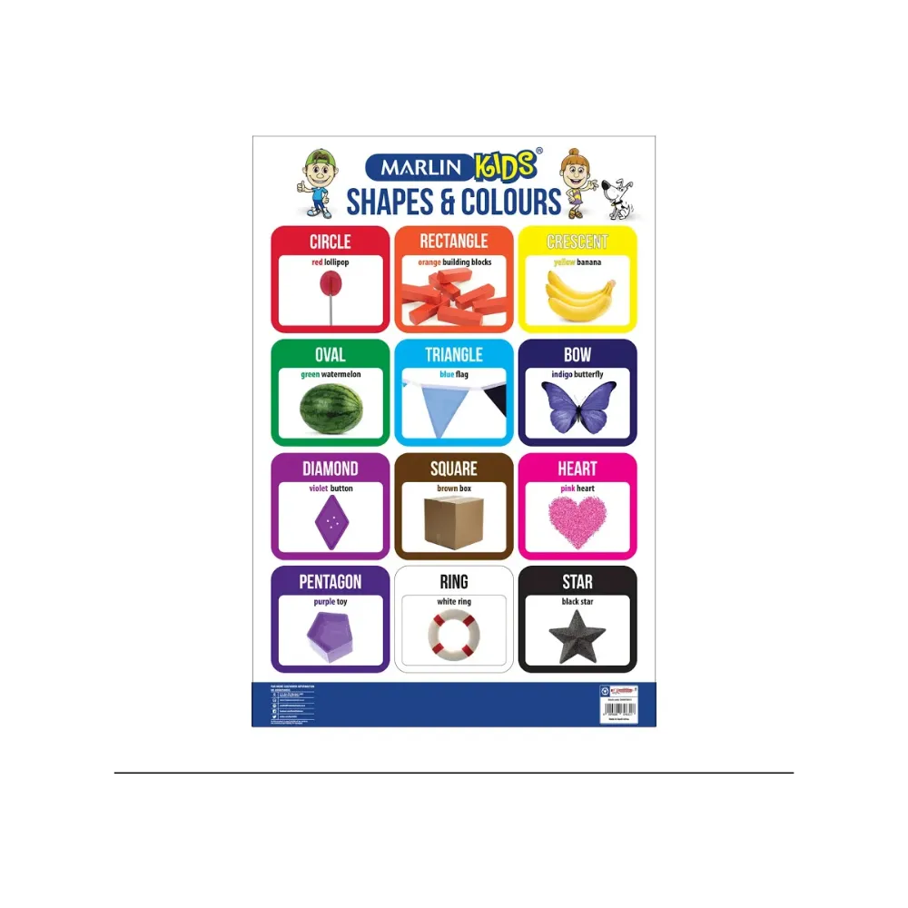 [6009608646317] Chart Kids Shapes & Colours - Marlin