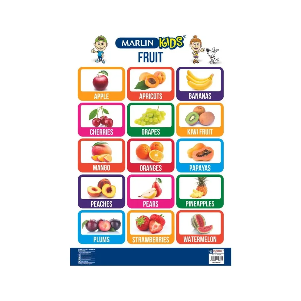 Chart Kids Fruit - Marlin 
