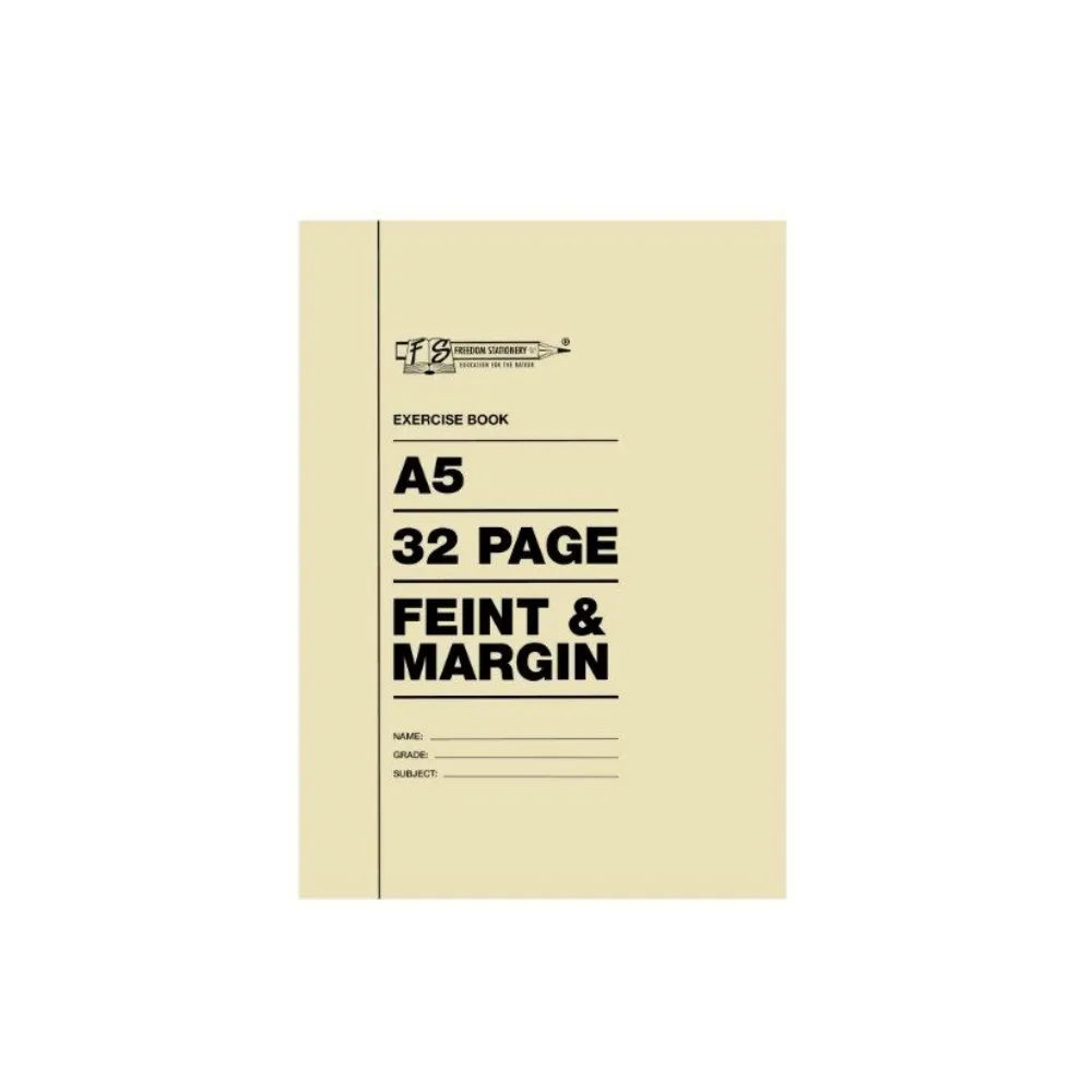 Book A5 32p Exercise F/M 25`s - Freedom 
