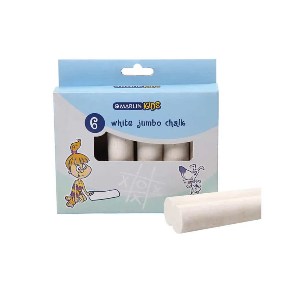 Chalk Sidewalk White 6`s - Marlin