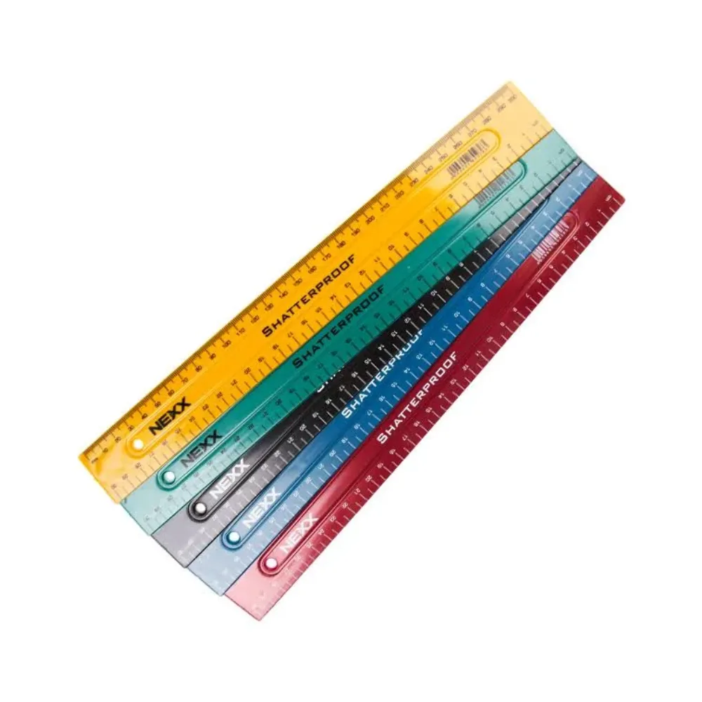 [6009690802363] Ruler coloured 30cm - Foska